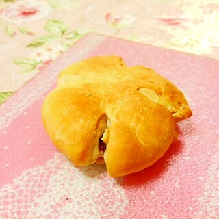 基本のパン生地ｄｅ❤胡桃の桜あんパン❤
